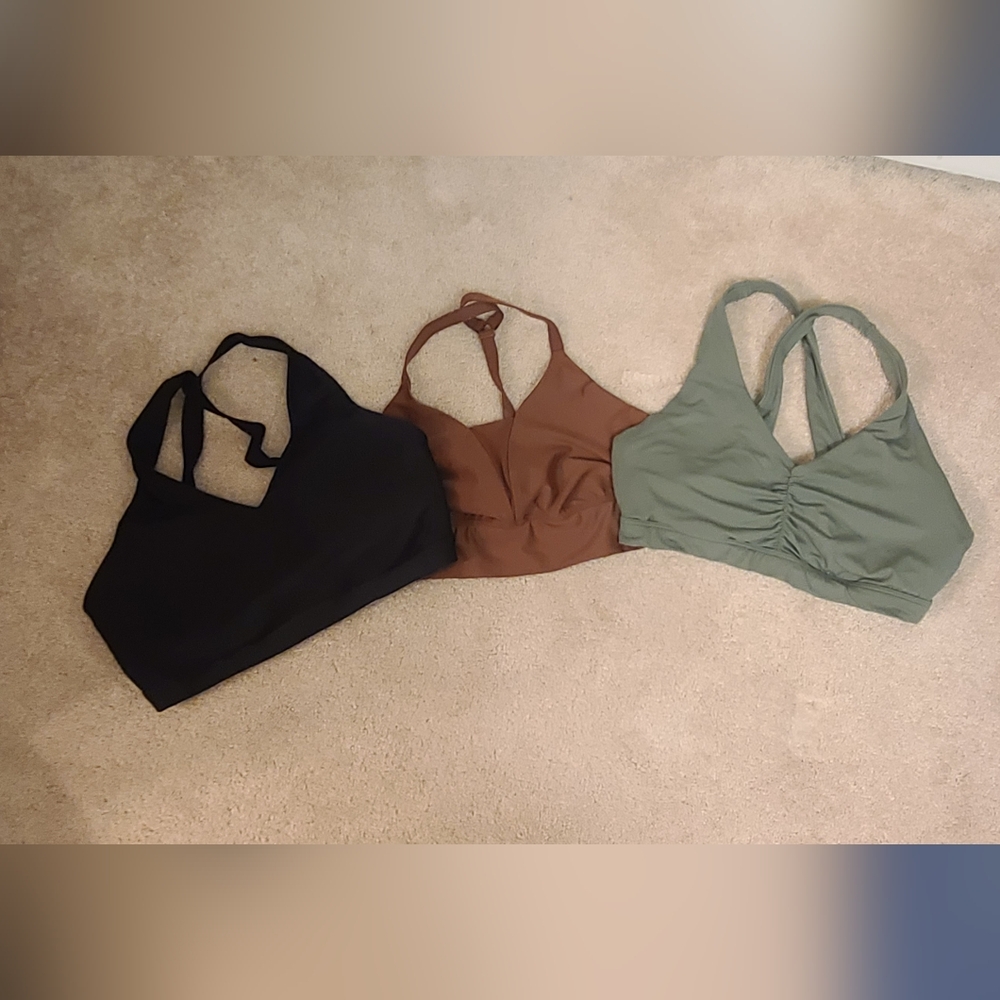 Bundle of 3 aerie sports bras